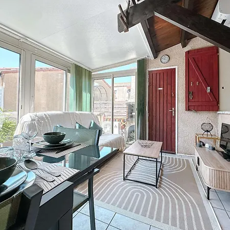 Apartmán T3 Au Calme Avec Piscine, Parking, Climatisation - Fr-1-607-229 Agde